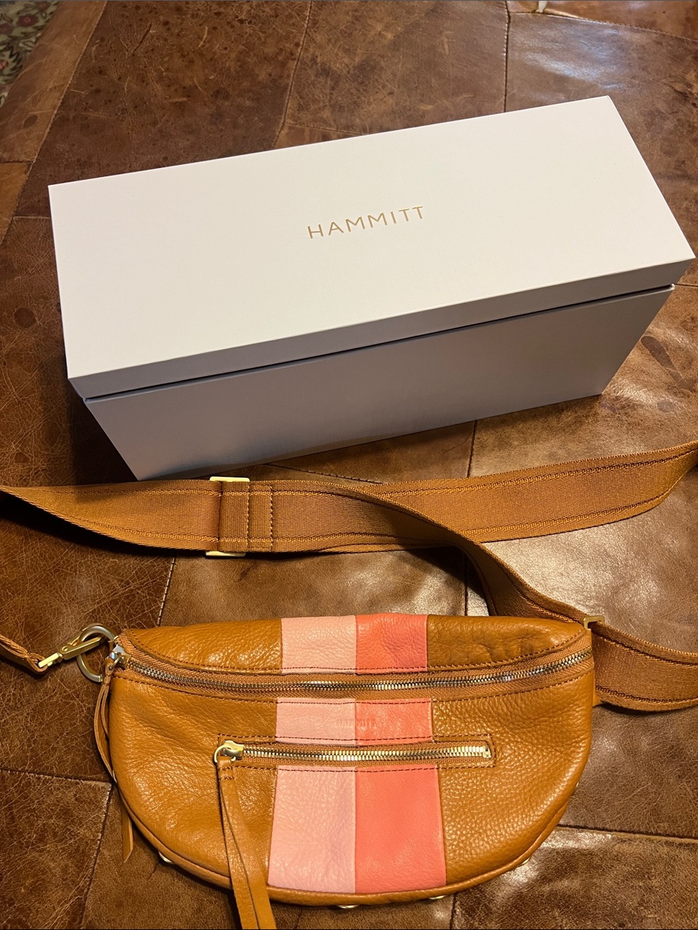 Hammett Charles crossbody med artist tape bag - Picture 3 of 8